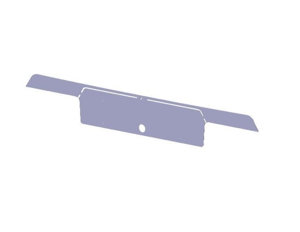 License plate holder | Suitable for Scania NG - S/R series
