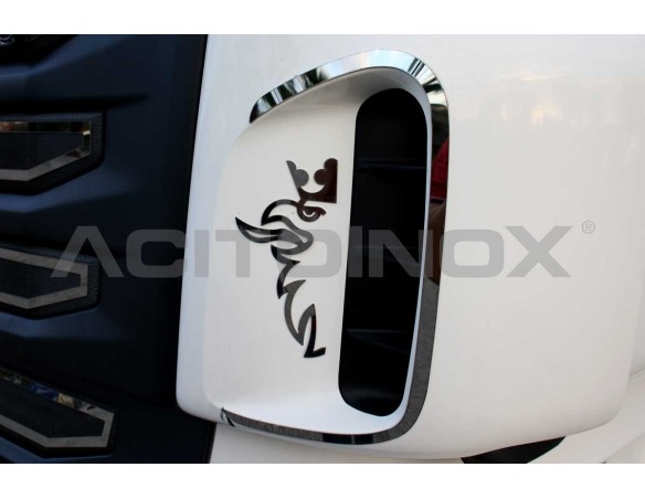 SUPER MIRROR STAINLESS STEEL GRIFFIN  | Scania L, R, New R