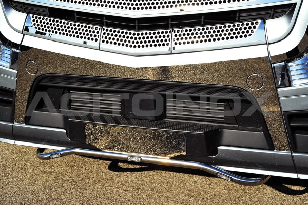 Unterfahrschutzbügel mit Kennzeichenhalterung ø40mm | Mercedes Actros MP4, New Actros 5
