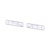 Coppia Carter Stop "ragnatela" | Adatto per Scania L, R, New R