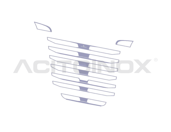 Mascherino "Outline" | Scania New R, Streamline