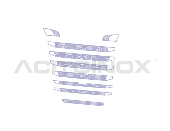 Mask Application "Piston", big bumper | Scania New R, Streamline