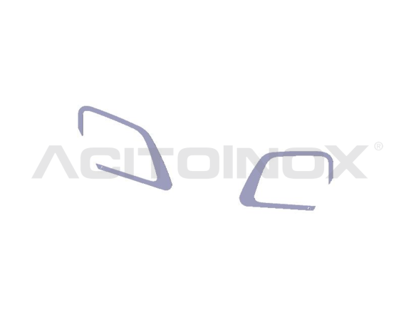 Coppia contorno maniglia | Adatto per Scania Serie S/R - NG