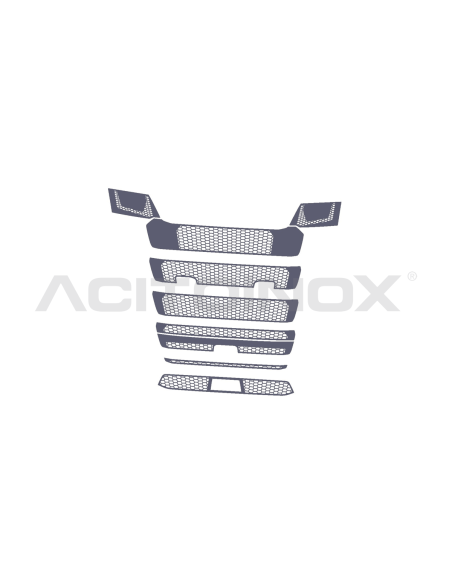 Habillage de calandre Viking | Convient pour Scania S NG