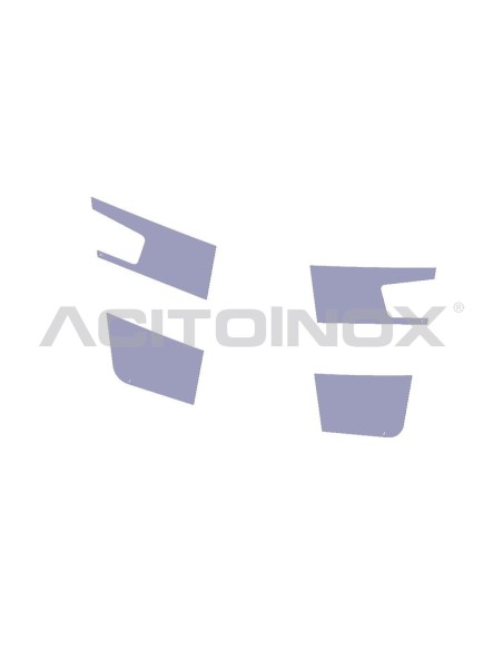 Fog lights sourrounds | Renault T