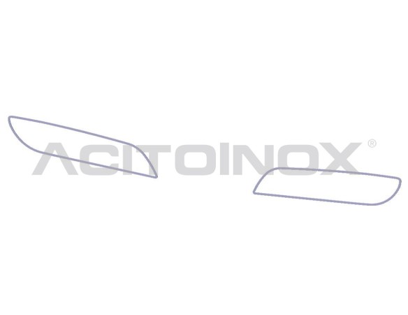 Cornice Faro Fendinebbia | DAF XF 106 Euro 6