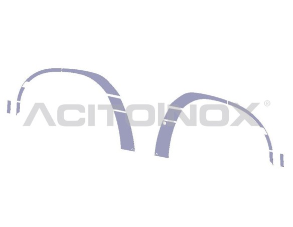 FRONT FENDER AND SKIRT APPLICATIONS | DAF XF 106 Euro 6