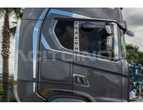 Coppia profili laterali finestrino e spoiler | Scania S