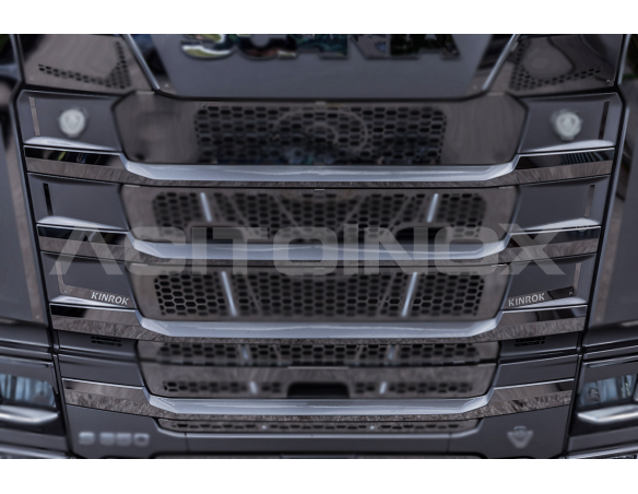 Application of lateral mask profile Scania S NG
