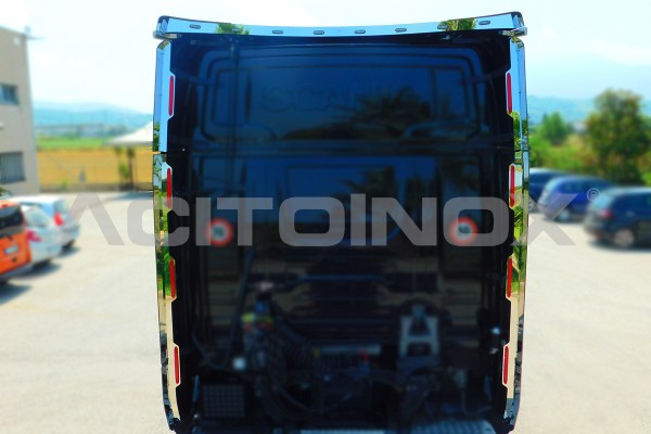 Profili spoiler posteriore + fascia centrale | Adatto per Scania Serie S - NG