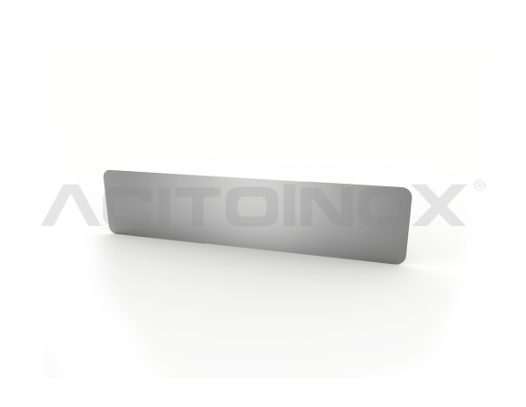 Rear license plate plate