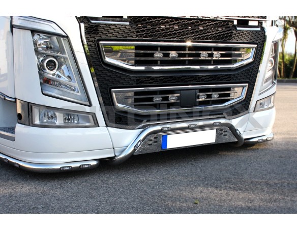 unterfahrschutzbuegel o60mm mit kennzeichenhalterung volvo fh4