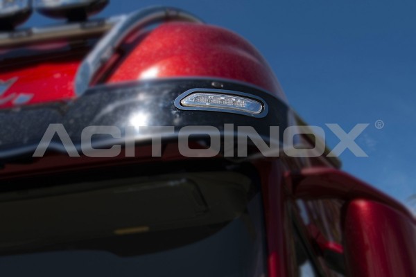 Sunvisor lights frame