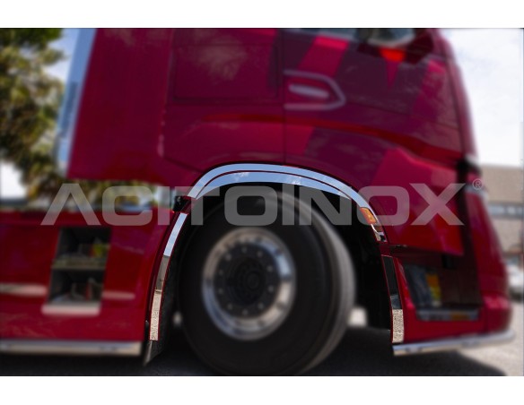Front fender application with extension
