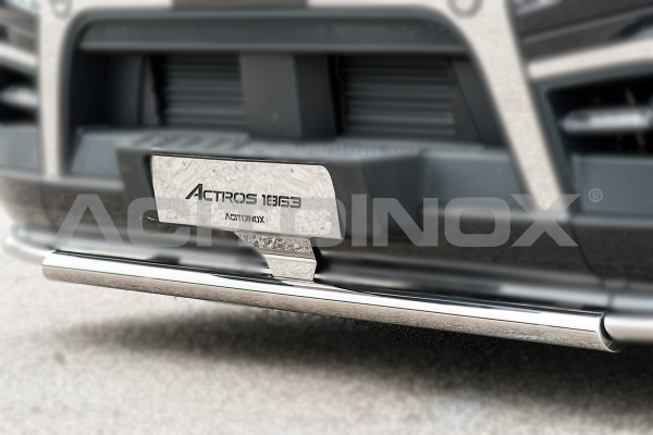License plate holder bar | Mercedes Actros Brutale