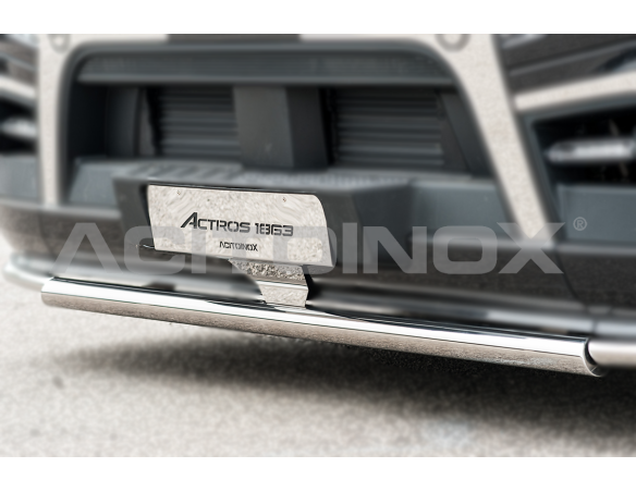 License plate holder bar | Mercedes Actros Brutale