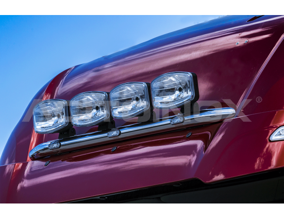 Staight sun visor bar 60mm