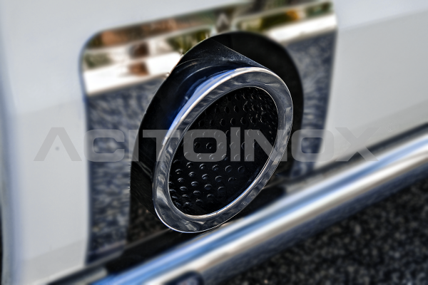 Scania exhaust outlet