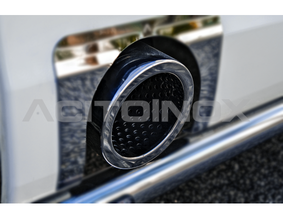 Scania exhaust outlet