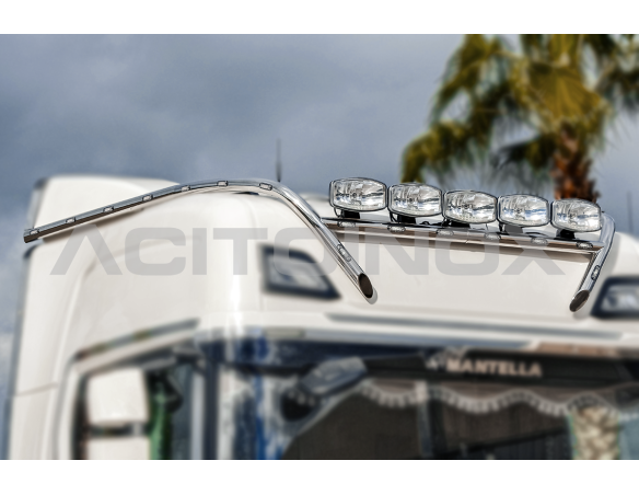 Barra portafari modello extralungo 60 | Adatto per Scania NG serie S/R