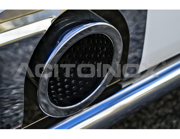Scania exhaust outlet