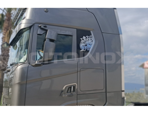 Applicazione vetro sportello con cornice | Adatto per Scania NG S-R