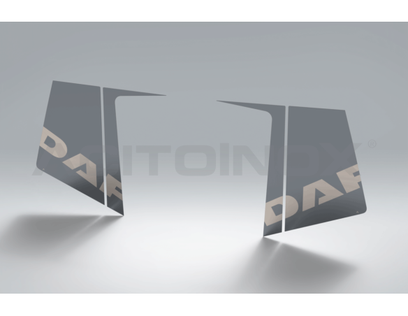 Applicazione piantone sportello + applicazione vetro sportello | DAF XG+