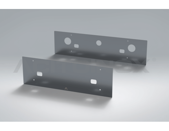 License plate holder application | Man TGX Euro 6