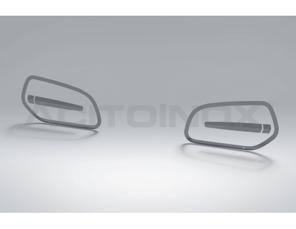 Door handle frame