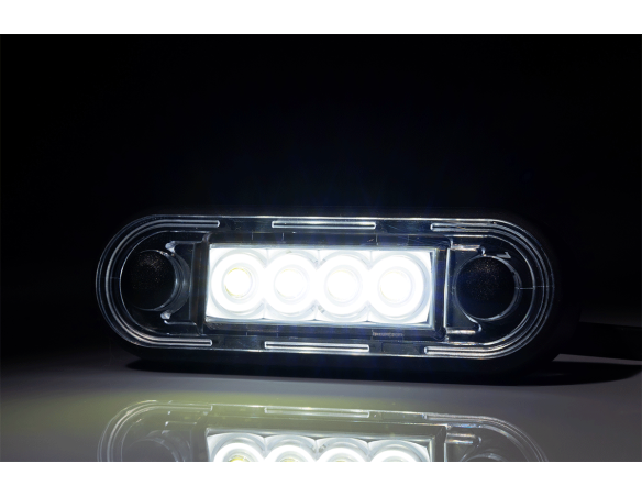 Led di ingombro  4 LED BIANCO 12-24V