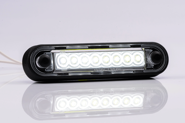 Led perimetrale 4 LED BIANCO 12-36V