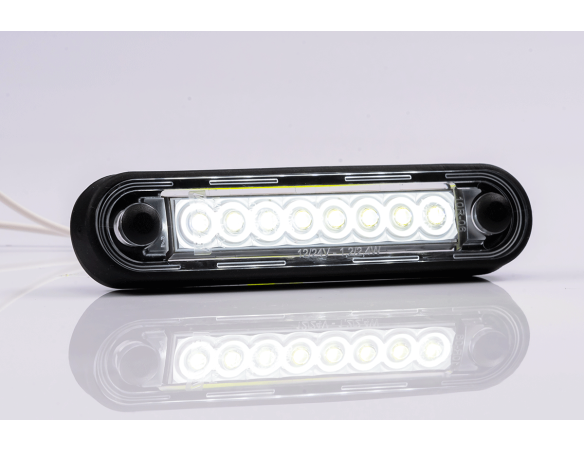 Led perimetrale 4 LED BIANCO 12-36V