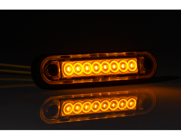 Led di posizione 8 ARANCIONE 12-36V
