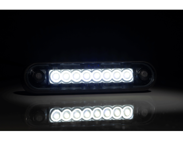 Led dark di posizione 8 LED BIANCO 12-36V