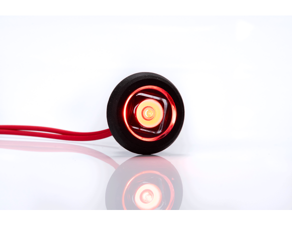 Led di ingombro tondo bianco