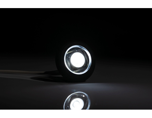 Led di ingombro tondo bianco