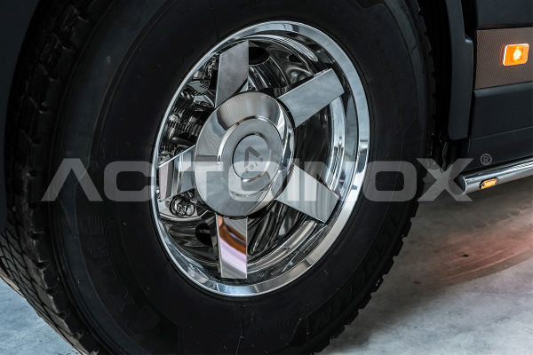 EOLO rear wheel cover | Acitoinox