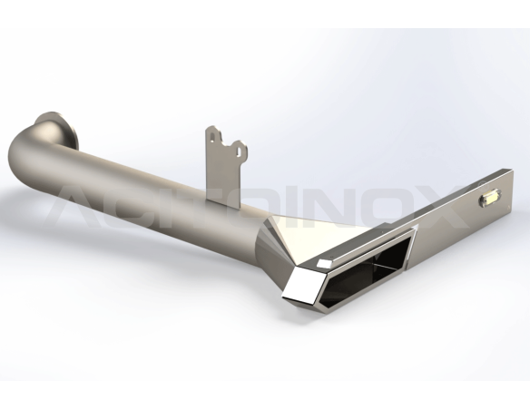 Finale di scarico + cornice + innesto | DAF XG+