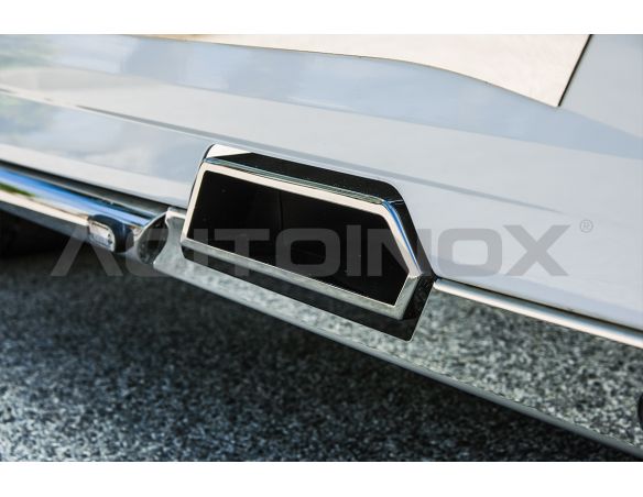 Exhaust final with frame + connection | DAF XG+, XG