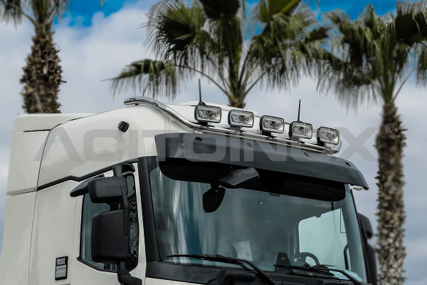 Headlight bar short version Ø 60 | Renault Truck T EVO