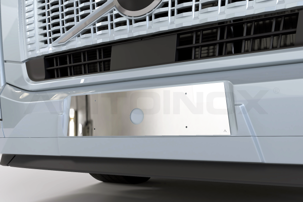 License plate holder application | Volvo FH AERO
