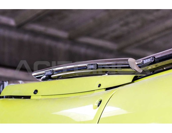 Extentions for roof light bar Long version | Scania L, R, New R, Streamline