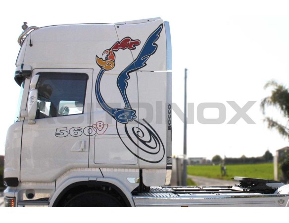 Rivestimento Prolunghe Spoiler | Scania R, NEW R, Streamline