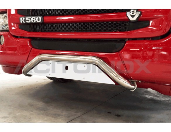 Central bar with license plate holder 60 - Small Bumper | Scania New R, Streamline