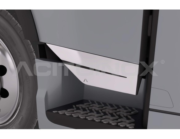 Application of stainless steel fairing bands