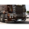 Central bar with license plate holder | Suitable for Scania New R