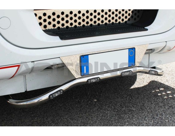 unterfahrschutzbuegel o40 mit kennzeichenhalterung iveco stralis stralis cube