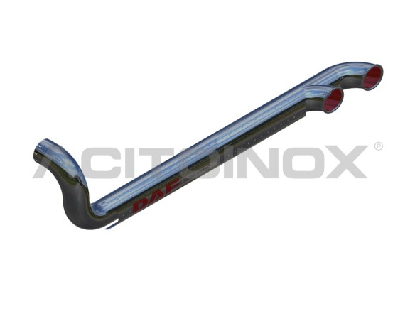 EXHAUST PIPE WITHOUT AIR INTAKE | DAF XF 105