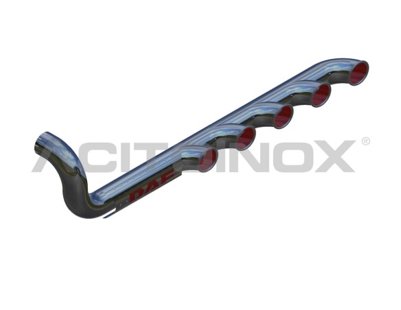 EXHAUST PIPE WITHOUT AIR INTAKE | DAF XF 105