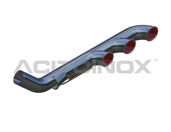EXHAUST PIPE WITH AIR INTAKE 3 OUTPUTS | Mercedes Actros MP3